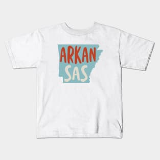 State of Arkansas Kids T-Shirt